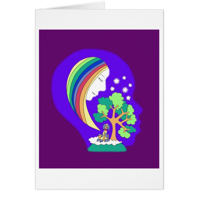 Carte de chien de lune (Devant)