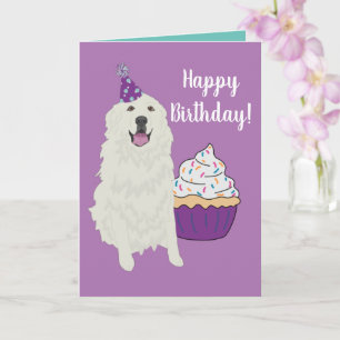 Carte de chien de montagne Great Pyrenees