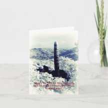 Carte de chrétien de cactus du pays des merveilles