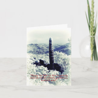 Carte de chrétien de cactus du pays des merveilles