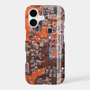 Carte de circuit imprimé orange personnalisée pour
