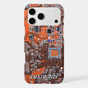 Carte de circuit imprimé orange personnalisée pour