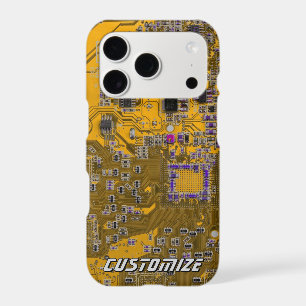 Carte de circuit imprimé orange personnalisée pour