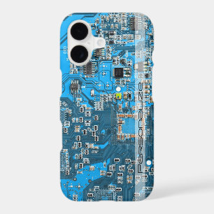 Carte de circuit imprimé personnalisée en bleu pou