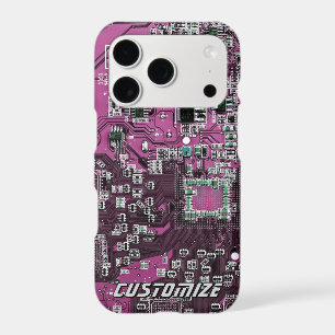 Carte de circuit imprimé violet personnalisée pour