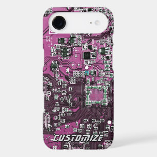 Carte de circuit imprimé violet personnalisée pour