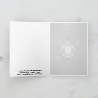Carte de citation motivationnelle personnalisée