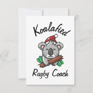 Carte de coach de rugby Koalafied