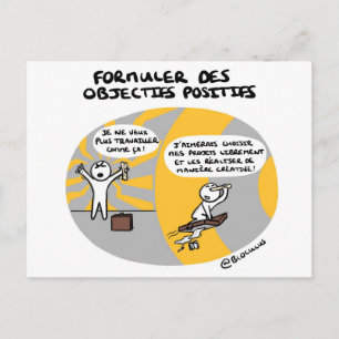 Carte de coaching "Objectifs positifs"