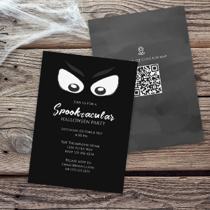 Carte de code Halloween Spooktacular Éffrayant Gho