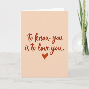 Carte de cœur d'amour romantique