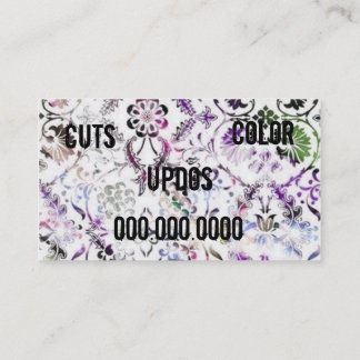 carte de coiffeur