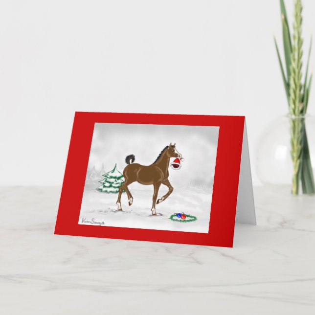 Carte de colt de Noël (Devant)