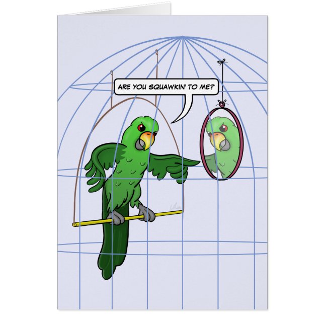 Carte de combat de cage de perroquet (Devant)