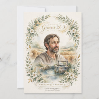 Carte de commerce d'Isaac - Genèse 26:3