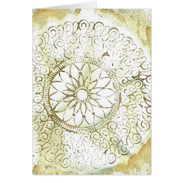 Carte de conception Art numérique (Devant)