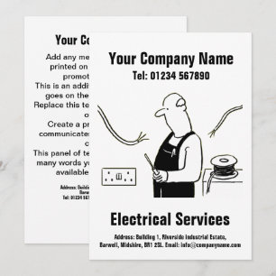Carte de conception de dessin de service électriqu