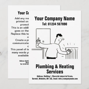 Carte de conception de dessin pour les services de