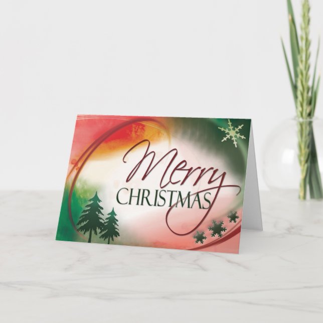 Carte de conception de Joyeux Noël (Devant)