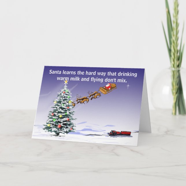 Carte de conduite père Noël (Devant)