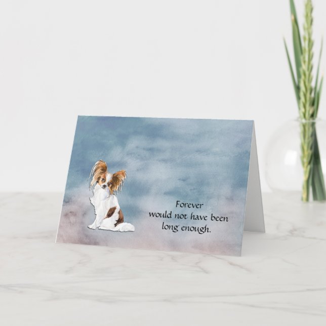 Carte de confirmation de chien de Papillon (Devant)