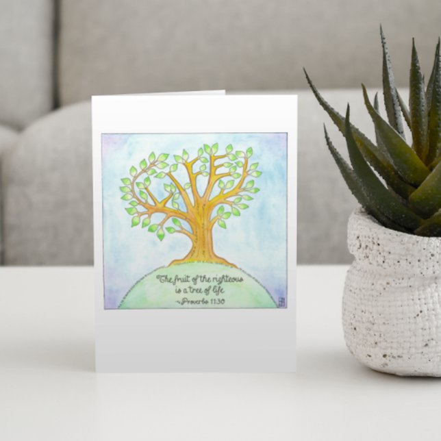 Carte de confirmation de l'arbre de vie (Créateur téléchargé)