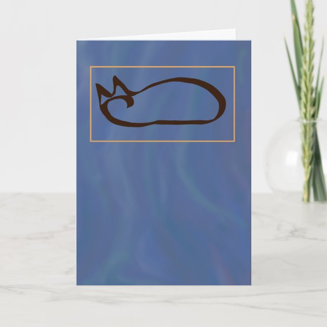 Carte de conformité de perte de chat (Devant)