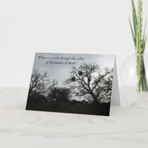 Carte de confort Inspirationnelle : Chênes contre