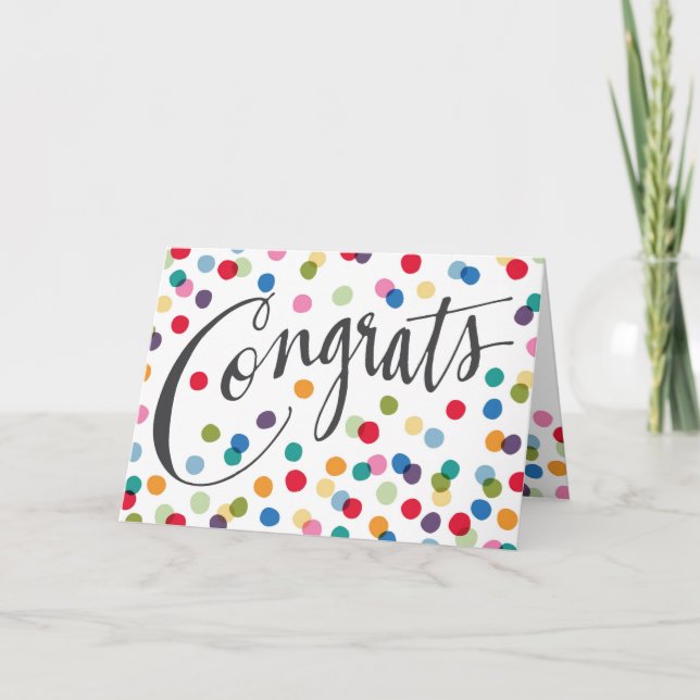Carte de Congrats (Devant)
