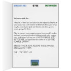 CARTE DE CONNAISSANCE SUCRÉE