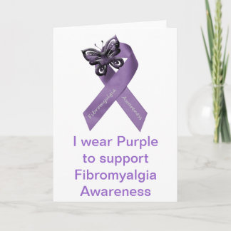 Carte de conscience de fibromyalgie