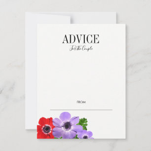 Carte de conseil Mariage de couleur d'aquarelle
