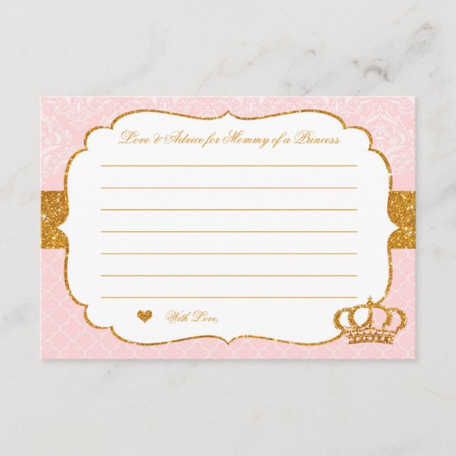 Carte de conseil Royal Little Princess Pink and Go (Devant)