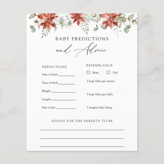 Carte de conseils et de prédictions pour bébé hive (Devant)