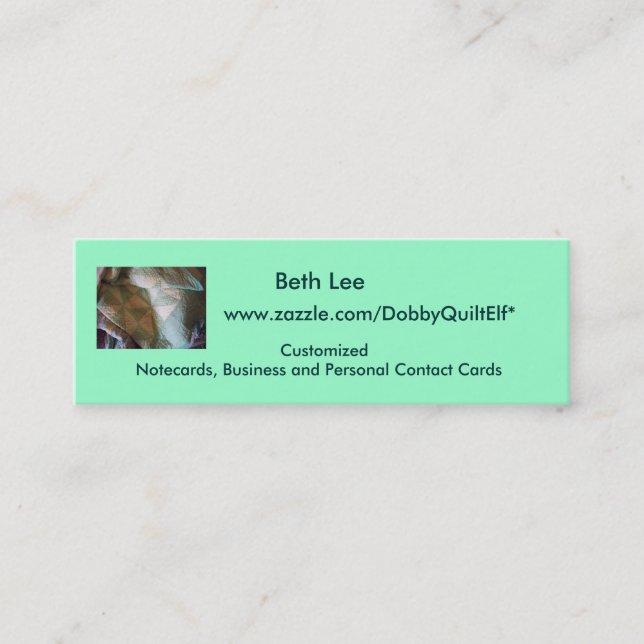 Carte de contact (Devant)