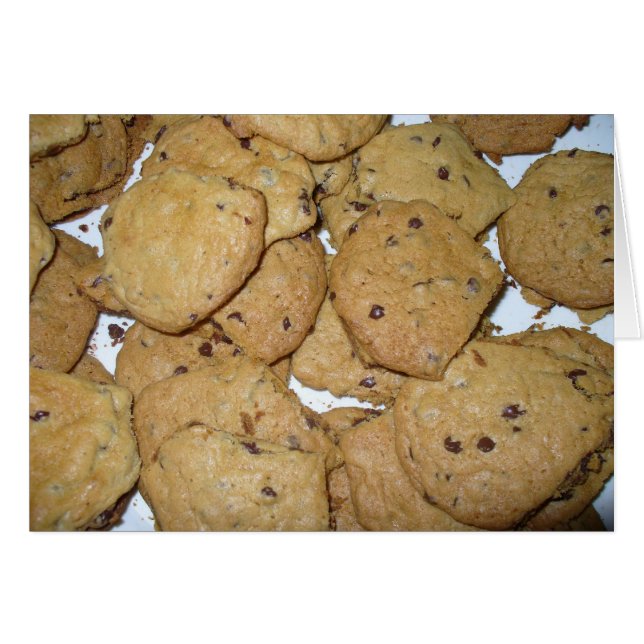 Carte de cookies Chocolate Chip Oatrepas (Devant horizontal)