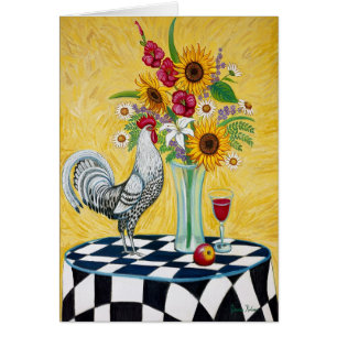 Carte de coq de BlacktCheck