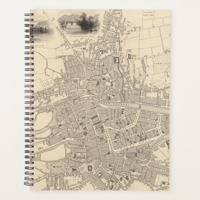 Carte de Cork, Irlande (Devant)