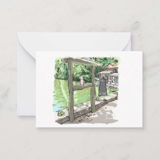 CARTE DE CORRESPONDANCE さいれむじ (Devant)