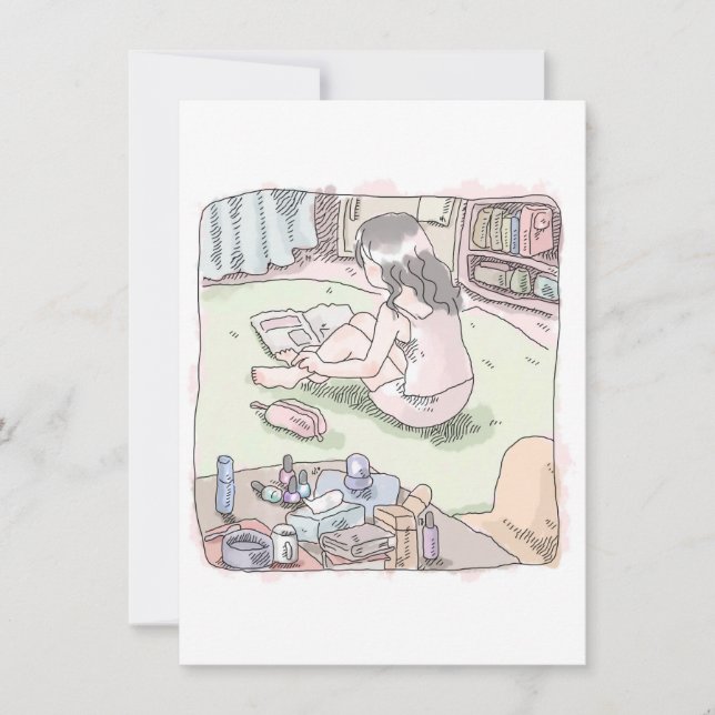 CARTE DE CORRESPONDANCE さむくしじ (Devant)