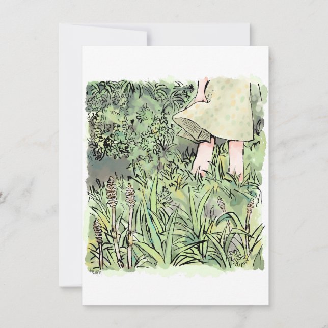 CARTE DE CORRESPONDANCE されしなじ (Devant)