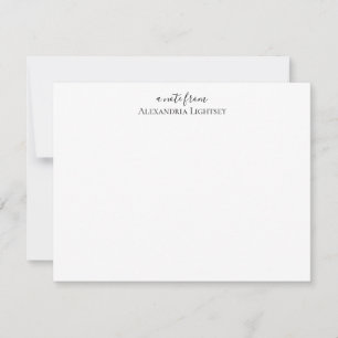 Carte De Correspondance 2.5" x 2.5" Flat Note Card