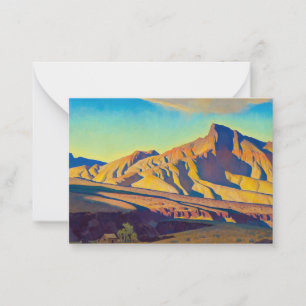 Carte De Correspondance Accueil du Rat du désert par Maynard Dixon