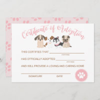 Adopter un certificat d'adoption d'anniversaire de