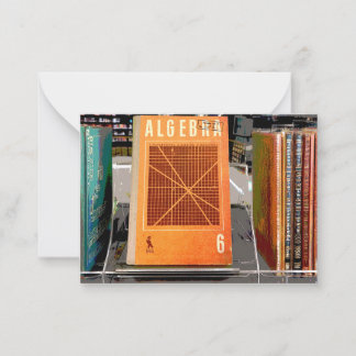 Carte De Correspondance Algebra : Etudiez les mathématiques et restez inte