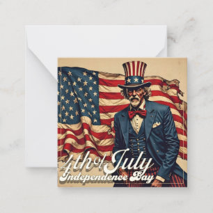 Carte De Correspondance Âme fière du 4 juillet