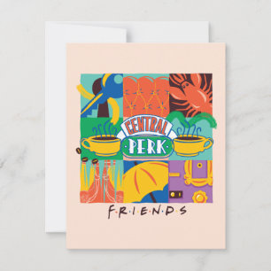 Carte De Correspondance AMIS™ Central Perk Vibrant Graphic
