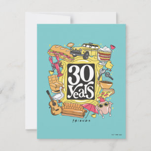 Carte De Correspondance AMIS™ Graphique de 30 ans