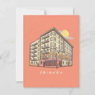 Carte De Correspondance AMIS™ Monica's Apartment Building