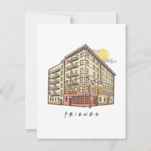 Carte De Correspondance AMIS™ Monica's Apartment Building